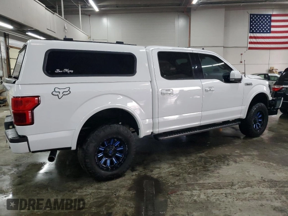 2020 Ford F-150 XL with VIN 1FTEW1E5XLKD39260, listed as a Copart auction lot 44714505 with 60,604 mi miles and Salvage Title. Bid and sale history available at carsss.com. Image 3.