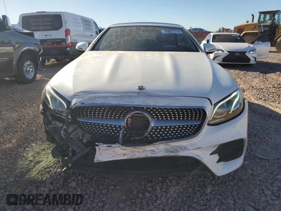 2018 Mercedes-Benz E-Class E 400 with VIN WDD1K6FB9JF057425, listed as a Copart auction lot 79957714 with 62,411 mi miles and Salvage Title. Bid and sale history available at carsss.com. Image 5.