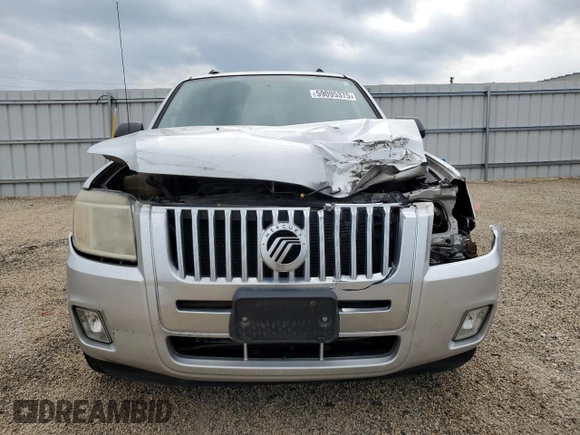 2010 Mercury Mariner with VIN 4M2CN9BGXAKJ08462, listed as a Copart auction lot 59095375 with 197,360 mi miles and Salvage title. Bid and sale history available at DreamBid. Image 5.