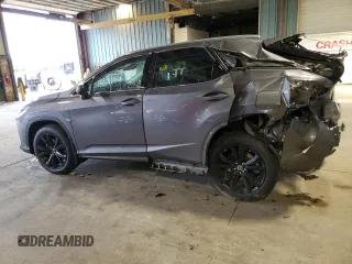 2022 Lexus RX 350 with VIN 2T2HZMDA0NC358923, listed as a Copart auction lot 58472395 with 24,514 mi miles and Salvage title. Bid and sale history available at DreamBid. Image 2.