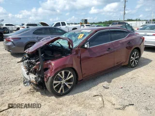 2017 Nissan Maxima S with VIN 1N4AA6AP6HC423102, listed as a Copart auction lot 56927335 with 113,765 mi miles and Salvage title. Bid and sale history available at DreamBid. Image 1.