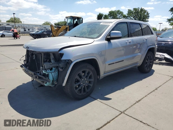 2020 Jeep Grand Cherokee North with VIN 1C4RJFAGXLC379191, listed as a Copart auction lot 54880835 with 42,658 mi miles and Salvage title. Bid and sale history available at DreamBid. Image 1.