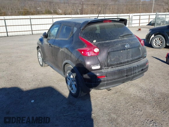 2014 Nissan Juke S with VIN JN8AF5MV4ET362011, listed as a IAAI auction lot 41452540 with 75,384 mi miles. Bid and sale history available at carsss.com. Image 3.