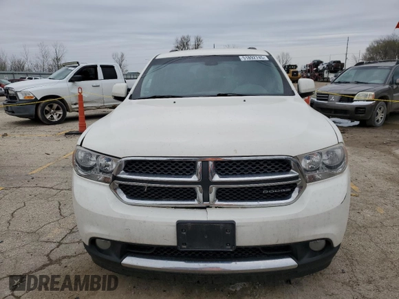 2012 Dodge Durango Crew with VIN 1C4RDJDG6CC153249, listed as a Copart auction lot 51892745 with 136,532 mi miles and Salvage Title. Bid and sale history available at carsss.com. Image 5.