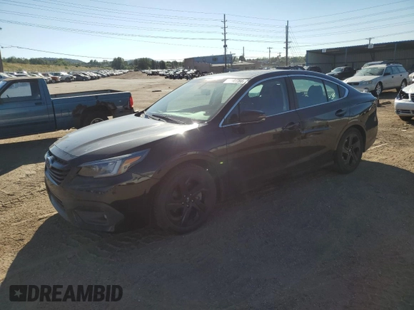 2022 Subaru Legacy Sport with VIN 4S3BWAH6XN3003290, listed as a Copart auction lot 70292284 with 46,850 mi miles and Salvage Title. Bid and sale history available at carsss.com. Image 1.