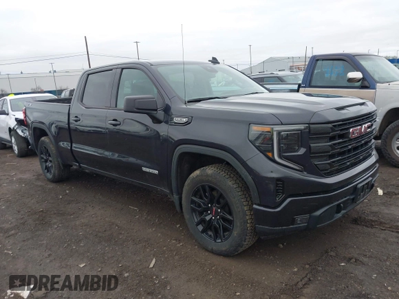 2024 GMC Sierra 1500 Elevation with VIN 3GTUUCED0RG459606, listed as a IAAI auction lot 42028315 with 5,546 mi miles and . Bid and sale history available at DreamBid. Image 1.