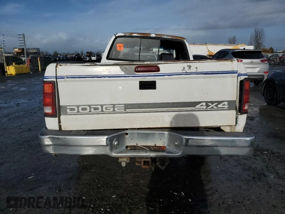 1995 Dodge Dakota with VIN 1B7GG23X1SS250126, listed as a Copart auction lot 86535174 with 317,540 mi miles and Salvage Title. Bid and sale history available at carsss.com. Image 6.