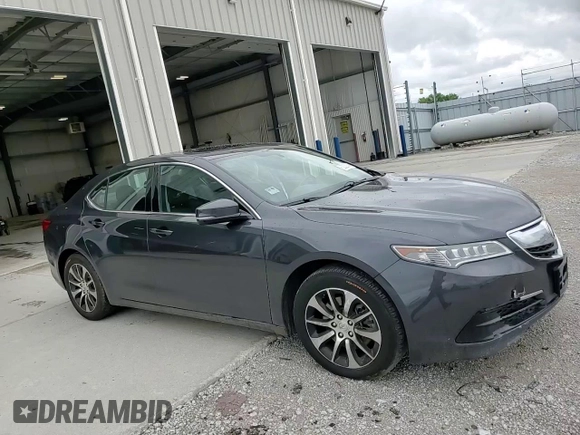 2015 Acura TLX with VIN 19UUB1F37FA010497, listed as a Copart auction lot 62029345 with 182,675 mi miles and Salvage title. Bid and sale history available at DreamBid. Image 13.