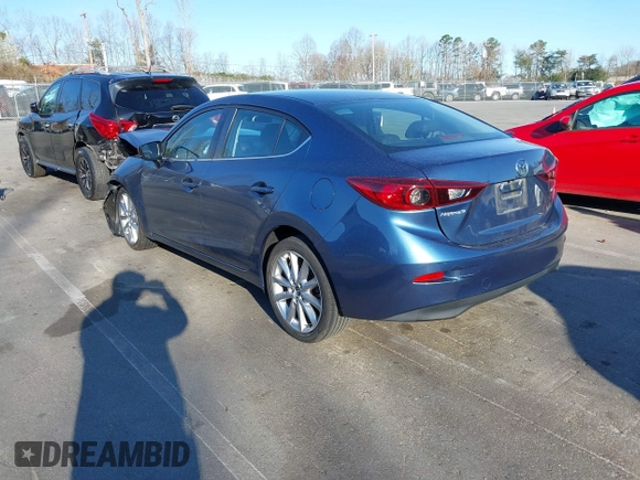 2017 Mazda 3 Touring with VIN 3MZBN1V74HM104034, listed as a IAAI auction lot 41823286 with 53,282 mi miles and . Bid and sale history available at DreamBid. Image 3.