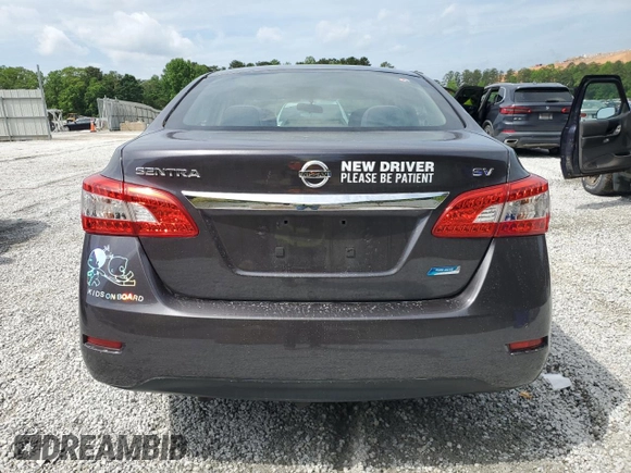 2013 Nissan Sentra S with VIN 3N1AB7AP7DL792419, listed as a Copart auction lot 55405655 with 116,635 mi miles and Clean Title. Bid and sale history available at DreamBid. Image 6.
