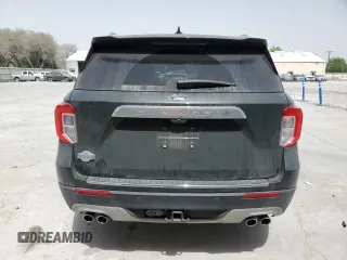 2022 Ford Explorer King Ranch with VIN 1FM5K7LC4NGC46302, listed as a Copart auction lot 49409195 with 33,300 mi miles and Salvage Title. Bid and sale history available at carsss.com. Image 6.
