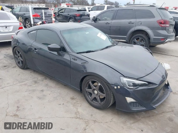 2016 Scion FR-S with VIN JF1ZNAA15G8708350, listed as a IAAI auction lot 41679656 with 111,245 mi miles. Bid and sale history available at carsss.com. Image 1.