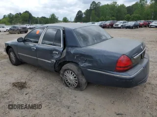 2008 Mercury Grand Marquis LS with VIN 2MEHM75V38X609387, listed as a Copart auction lot 53736825 with Not Provided miles and Salvage Title. Bid and sale history available at DreamBid. Image 2.
