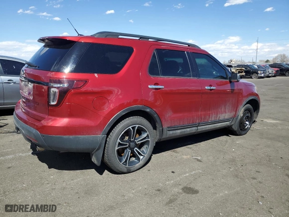 2013 Ford Explorer Sport with VIN 1FM5K8GT0DGB89465, listed as a Copart auction lot 50693565 with 216,167 mi miles and Non Repairable. Bid and sale history available at carsss.com. Image 3.