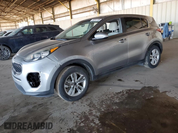 2019 Kia Sportage LX with VIN KNDPM3ACXK7578856, listed as a Copart auction lot 50750675 with 95,604 mi miles and Salvage Title. Bid and sale history available at carsss.com. Image 1.