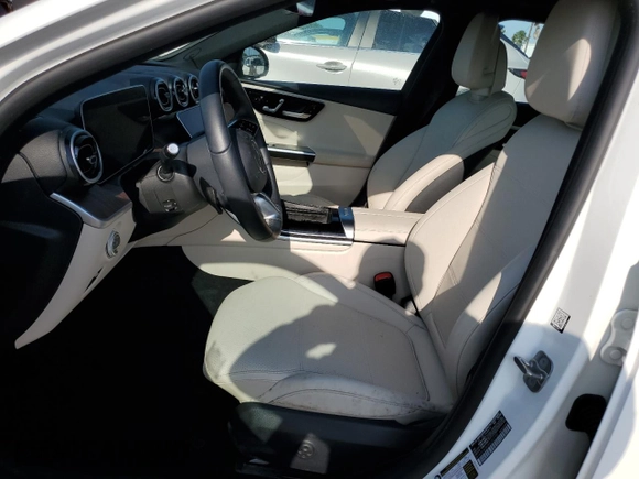 2024 Mercedes-Benz C 300 with VIN W1KAF4GB3RR207790, listed as a Copart auction lot 53405795 with Not provided miles and Salvage title. Bid and sale history available at DreamBid. Image 7.