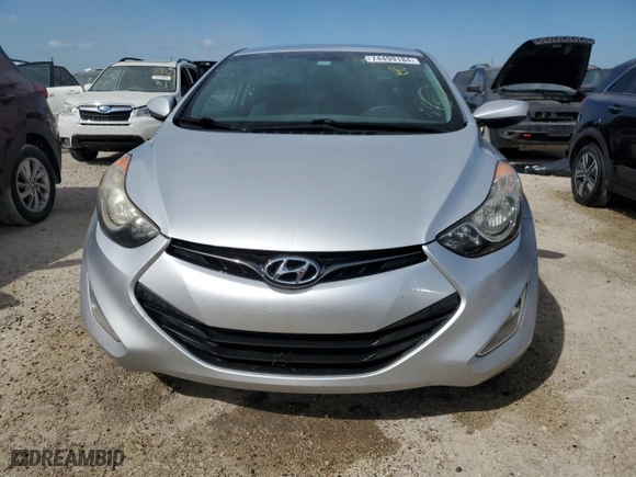2013 Hyundai Elantra Coupe GS PZEV with VIN KMHDH6AE2DU011583, listed as a Copart auction lot 74499184 with 69,391 mi miles and Non Repairable. Bid and sale history available at carsss.com. Image 5.