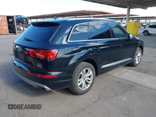 2017 Audi Q7 Premium Plus with VIN WA1LAAF75HD047107, listed as a IAAI auction lot 42056200 with 94,696 mi miles. Bid and sale history available at carsss.com. Image 4.
