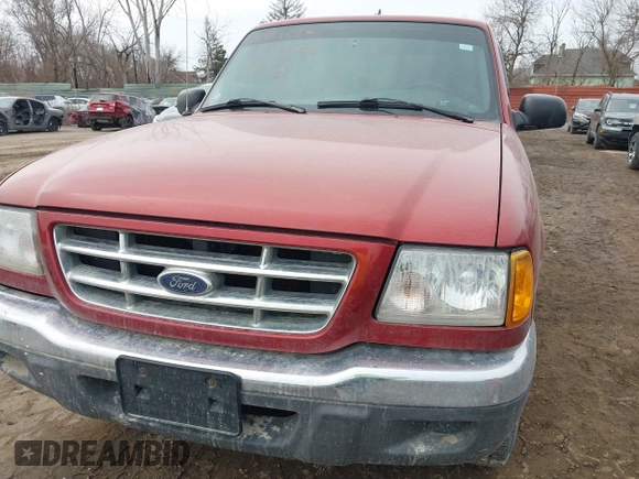 2001 Ford Ranger XL with VIN 1FTYR10C41PA06790, listed as a IAAI auction lot 41694457 with 190,910 mi miles. Bid and sale history available at carsss.com. Image 6.