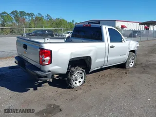 2018 Chevrolet Silverado 1500 Work Truck with VIN 1GCNCNEH3JZ378500, listed as a IAAI auction lot 41865700 with 139,702 mi miles. Bid and sale history available at carsss.com. Image 4.