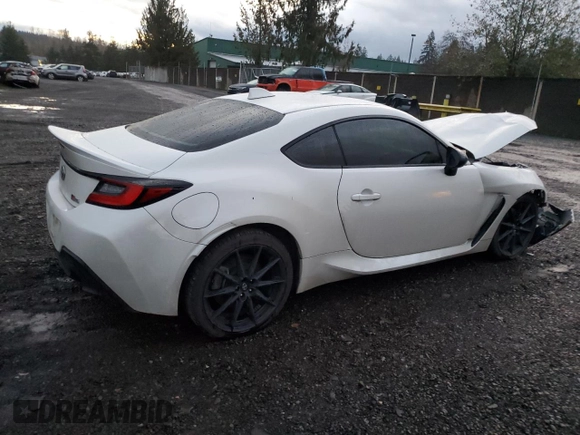 2022 Toyota GR86 Premium with VIN JF1ZNBE17N9757637, listed as a Copart auction lot 82174084 with 73,316 mi miles and Salvage Title. Bid and sale history available at carsss.com. Image 3.