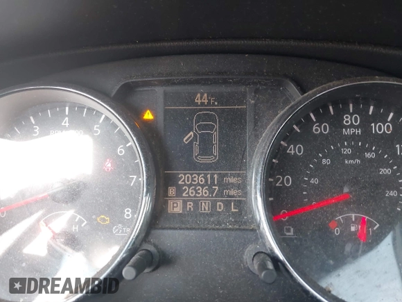 2012 Nissan Rogue SV with VIN JN8AS5MT5CW264708, listed as a IAAI auction lot 41927735 with 203,611 mi miles and . Bid and sale history available at carsss.com. Image 7.