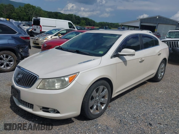 2013 Buick LaCrosse Premium 1 with VIN 1G4GF5E35DF318661, listed as a IAAI auction lot 42757734 with 259,103 mi miles and . Bid and sale history available at DreamBid. Image 6.
