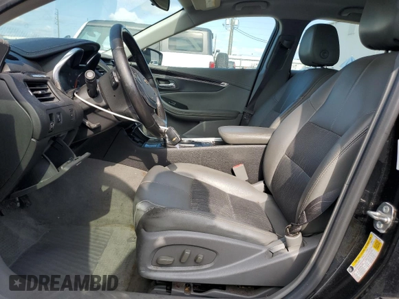 2018 Chevrolet Impala LT with VIN 2G1105S35J9119381, listed as a Copart auction lot 54909595 with 167,464 mi miles and Salvage Title. Bid and sale history available at DreamBid. Image 7.