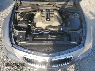 2004 BMW 6 Series 645Ci with VIN WBAEH73434B190924, listed as a Copart auction lot 74318214 with 121,317 mi miles and Clean Title. Bid and sale history available at carsss.com. Image 11.