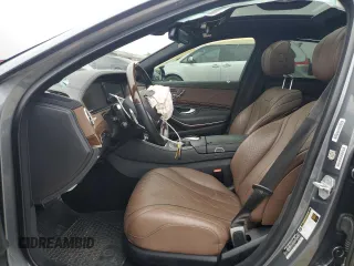 2017 Mercedes-Benz S 550 with VIN WDDUG8FB0HA298971, listed as a Copart auction lot 88958575 with 51,426 mi miles and Salvage Title. Bid and sale history available at carsss.com. Image 7.