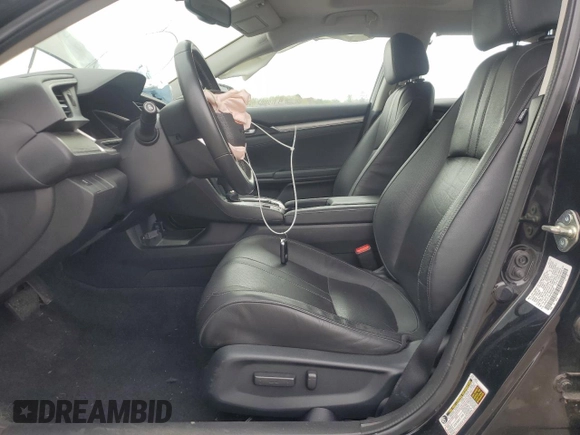 2016 Honda Civic Sedan EX-L with VIN 2HGFC1F78GH652805, listed as a Copart auction lot 51697935 with 67,117 mi miles and Salvage Title. Bid and sale history available at carsss.com. Image 7.