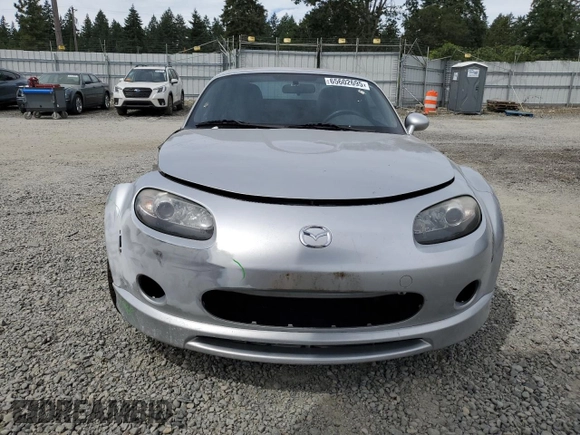 2008 Mazda MX-5 Miata Touring with VIN JM1NC26F780146072, listed as a Copart auction lot 65602695 with 124,607 mi miles and Salvage title. Bid and sale history available at DreamBid. Image 5.