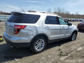 2015 Ford Explorer XLT with VIN 1FM5K8D87FGA67530, listed as a Copart auction lot 53675765 with 101,024 mi miles and Clean Title. Bid and sale history available at carsss.com. Image 3.
