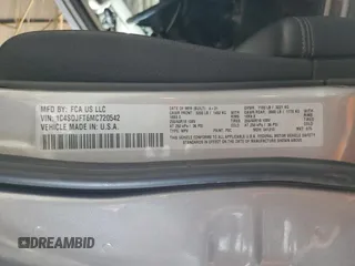 2021 Dodge Durango Pursuit with VIN 1C4SDJFT6MC720542, listed as a Copart auction lot 51865405 with Not provided miles and Salvage title. Bid and sale history available at DreamBid. Image 12.