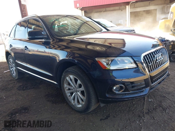 2013 Audi Q5 Premium Plus with VIN WA1LFAFP1DA008091, listed as a IAAI auction lot 42123007 with 88,711 mi miles and . Bid and sale history available at DreamBid. Image 1.