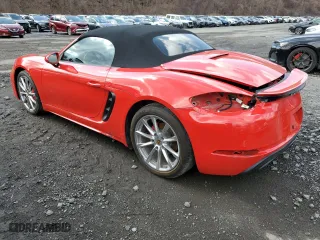 2022 Porsche 718 Boxster S with VIN WP0CB2A81NS221111, listed as a Copart auction lot 51421565 with 6,222 mi miles and Salvage Title. Bid and sale history available at carsss.com. Image 2.