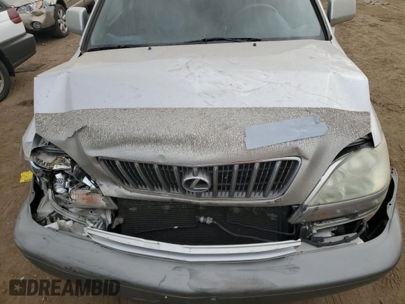 2001 Lexus RX 300 with VIN JTJHF10U110211636, listed as a Copart auction lot 72591034 with 178,985 mi miles and Salvage Title. Bid and sale history available at carsss.com. Image 11.