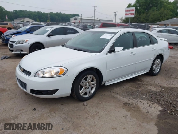 2011 Chevrolet Impala LT Fleet with VIN 2G1WG5EKXB1244946, listed as a IAAI auction lot 42431000 with 134,721 mi miles and . Bid and sale history available at DreamBid. Image 17.
