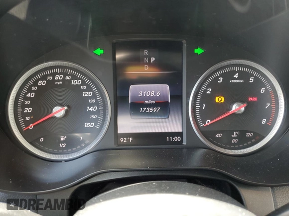 2016 Mercedes-Benz GLC 300 with VIN WDC0G4JB8GF050861, listed as a Copart auction lot 63453445 with 173,597 mi miles and Clean title. Bid and sale history available at DreamBid. Image 9.
