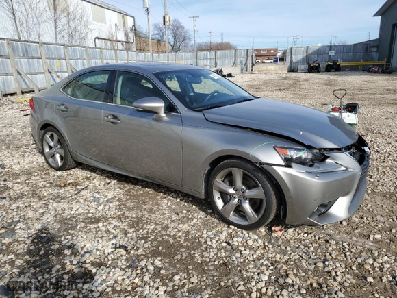 2014 Lexus IS 350 with VIN JTHCE1D2XE5001763, listed as a Copart auction lot 48216555 with 119,035 mi miles and Clean Title. Bid and sale history available at carsss.com. Image 4.