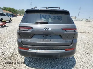 2021 Jeep Grand Cherokee Limited with VIN 1C4RJKBG8M8142288, listed as a Copart auction lot 58485895 with 39,137 mi miles and Salvage title. Bid and sale history available at DreamBid. Image 6.