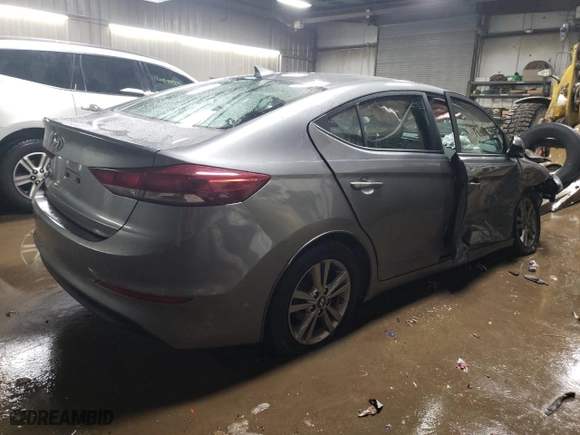 2018 Hyundai Elantra Value Edition with VIN KMHD84LF0JU525342, listed as a Copart auction lot 45087265 with 90,315 mi miles and Salvage Title. Bid and sale history available at carsss.com. Image 3.