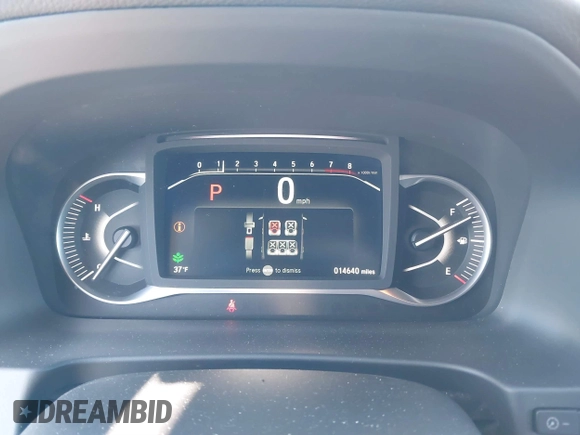 2023 Honda Passport Elite with VIN 5FNYF8H04PB006514, listed as a IAAI auction lot 41537826 with 14,640 mi miles and . Bid and sale history available at DreamBid. Image 7.