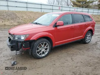 2015 Dodge Journey R/T with VIN 3C4PDCEG3FT688081, listed as a Copart auction lot 52130025 with 63,813 mi miles and Clean title. Bid and sale history available at DreamBid. Image 1.