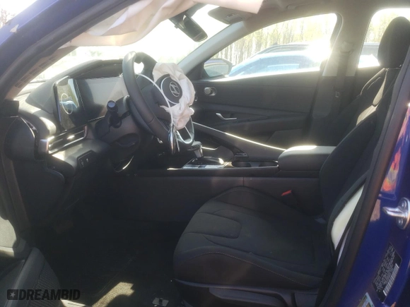 2025 Hyundai Elantra SEL Convenience with VIN KMHLS4DG3SU920962, listed as a Copart auction lot 49164395 with 0 mi miles and Salvage Title. Bid and sale history available at carsss.com. Image 7.