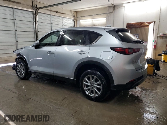 2022 Mazda CX-5 2.5 S Preferred Package with VIN JM3KFBCM8N0604475, listed as a Copart auction lot 85727644 with 17,521 mi miles and Salvage Title. Bid and sale history available at carsss.com. Image 2.