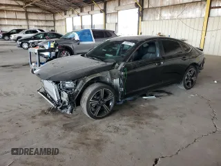 2024 Honda Accord Sport с VIN 1HGCY2F54RA083297, выставлен на аукционе Copart как лот 55308725 с пробегом 38 179 миль миль и Списание • Salvage title. История ставок и продаж доступна на DreamBid. Изображение 1.