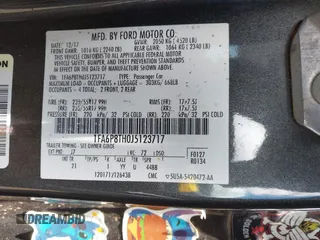 2018 Ford Mustang EcoBoost with VIN 1FA6P8TH0J5123717, listed as a IAAI auction lot 42542683 with 101,729 mi miles and . Bid and sale history available at DreamBid. Image 9.