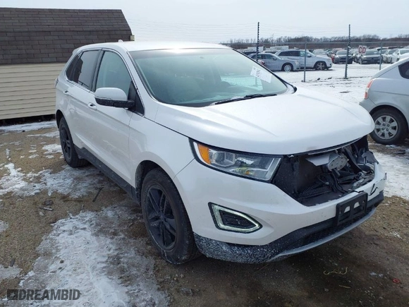 2015 Ford Edge SEL with VIN 2FMTK3J97FBB26817, listed as a IAAI auction lot 41582962 with 98,261 mi miles. Bid and sale history available at carsss.com. Image 1.