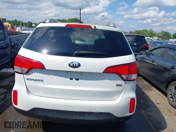 2015 Kia Sorento LX with VIN 5XYKTDA6XFG551064, listed as a IAAI auction lot 42536365 with 166,050 mi miles and . Bid and sale history available at DreamBid. Image 16.
